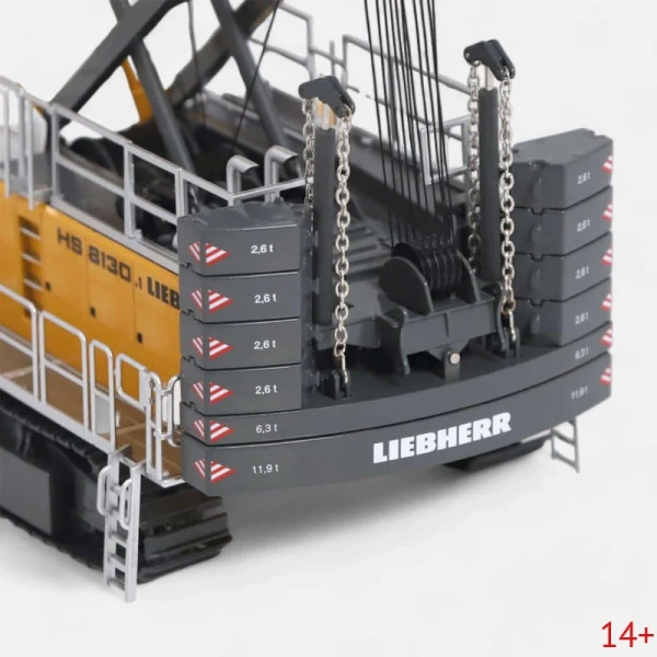 104600000 Масштабная модель Башенный кран Liebherr HS8130.1 в масштабе 1 50