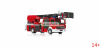 043103 Масштабная модель Пожарная машина Rosenbauer DL L32A-XS 3.0 (MB Atego) в масштабе 1:43