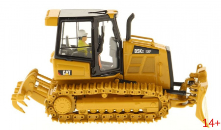 85281c Масштабная модель CAT D5K2 Гусеничный бульдозер в масштабе 1:50