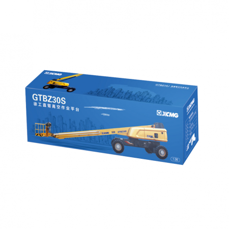 40639 Масштабная модель Телескопический подъемник XCMG XGS34K в масштабе 1:35