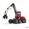 10-4239 Масштабная модель лесозаготовительной машины комбайна Komatsu 931XC.3 харвестер в масштабе 1:32