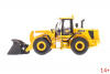 13367 Масштабная модель колёсного погрузчика JCB 456 ZX с доп. оборудованием в масштабе 1:50