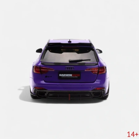 VAKW02302-1 Масштабная модель Audi RS4 Darwin (фиолетовый) в масштабе 1 18