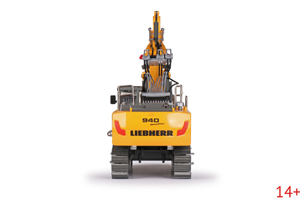 2222-0 Масштабная модель экскаватор-разборщик LIEBHERR R 940 с оборудованием, ковшовым оборудованием и системой отсадки в масштабе 1:50