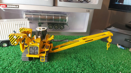 31-0127 Масштабная модель Liebherr RL 66 Pipelayer трубоукладчик в масштабе 1:50