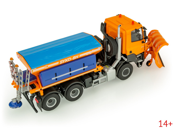 K01036 Масштабная модель Грейдер TATRA PHOENIX 6x6 в масштабе 1 43