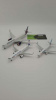 12690 Масштабная модель пассажирского самолета Airbus A350-900 AEROFLOT (VQ-BFY Аэрофлот)  в масштабе 1 400 сплав
