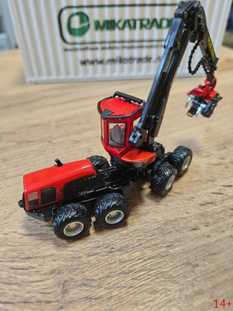 98011 Масштабная модель лесозаготовительной машины Komatsu 931XC  - колесный харвестер в масштабе 1:87