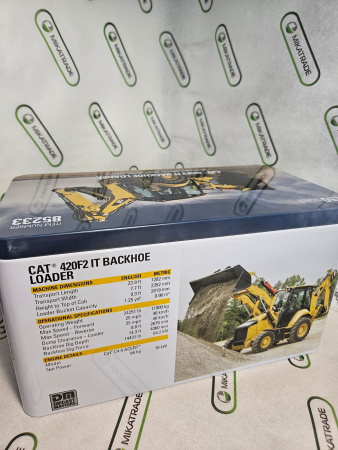 85233 Масштабная модель Cat 420F2 IT экскаватор-погрузчик в масштабе 1:50