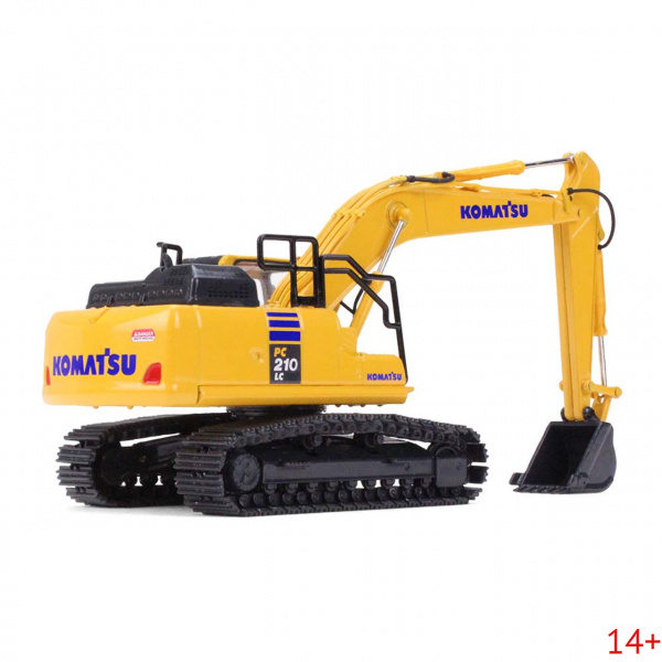 60-0326 Масштабная модель Экскаватор Komatsu PC210LC-11 сувенирная продукция в масштабе 1 64