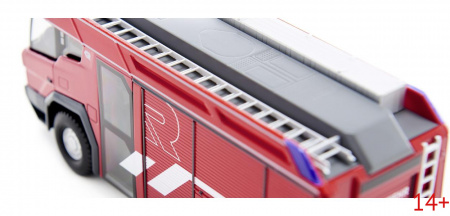 043110 Масштабная модель Пожарная машина Rosenbauer RT "R-Wing Design" в масштабе 1:43
