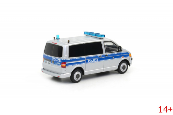 04-1052 Масштабная модель Премиум линия Полицейская машина VW TRANSPORTER 1:50