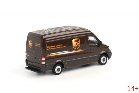 04-1086 Масштабная модель Премиум линия Фургон UPS MERCEDES BENZ SPRINTER 1:50