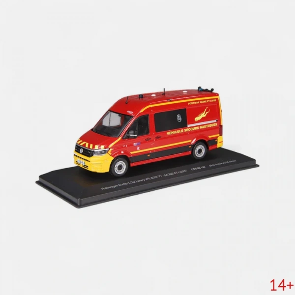 ODEON143-1  Масштабная модель Volkswagen Crafter L2H2 в масштабе 1 43