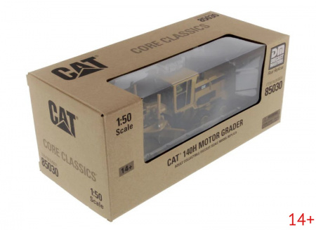 85030C Масштабная модель  Автогрейдер Cat 140H в масштабе 1:50