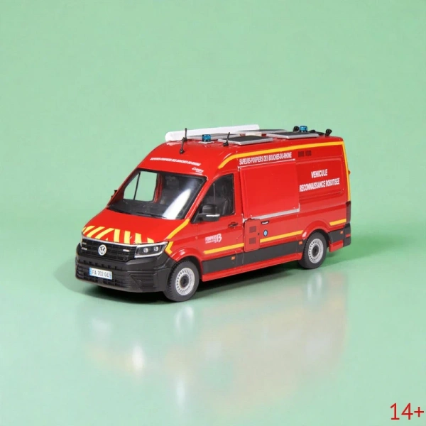 ODEON143-2  Масштабная модель Volkswagen Crafter L2H2 в масштабе 1 43