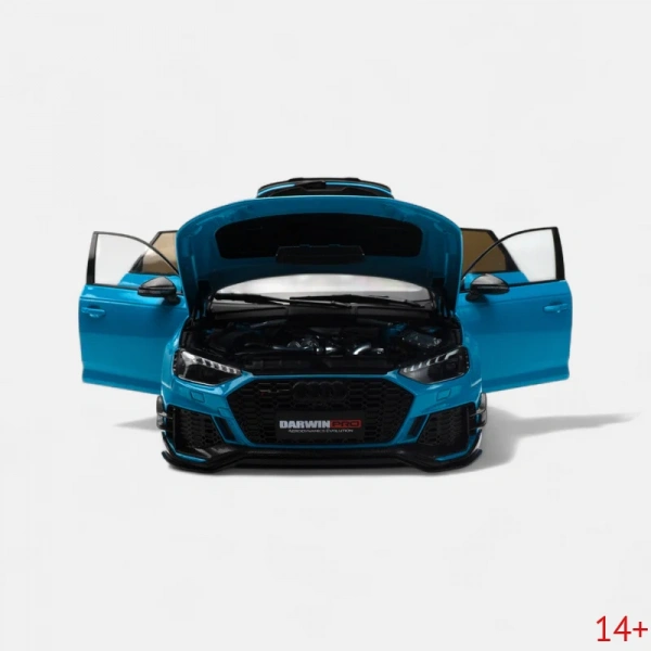 VAKW02302-2 Масштабная модель Audi RS4 Darwin (голубой) в масштабе 1 18