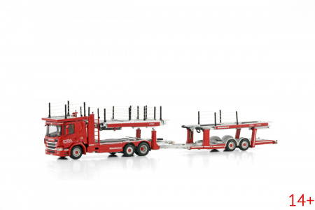 02-3429 Масштабная модель Автовоз SCANIA P LOW CP20 6X2 в масштабе 1 50