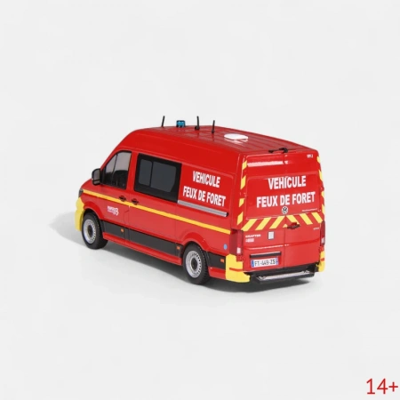 ODEON143-3  Масштабная модель Volkswagen Crafter L2H2 в масштабе 1 43