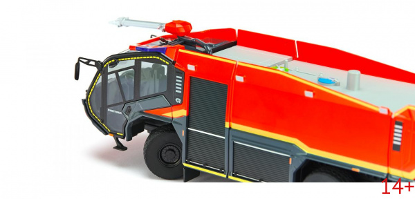 043048 Масштабная модель Пожарная машина Rosenbauer FLF Panther 6x6 в масштабе 1:43