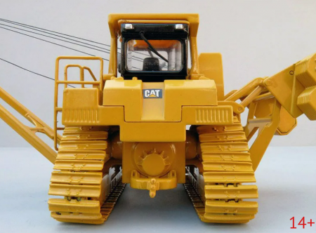 85272 Масштабная модель трубоукладчика CAT 587T 1:50 | Коллекционная модель Caterpillar | Детализированная спецтехника с подвижными элементами