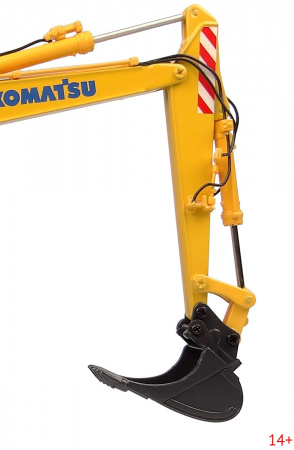 8162 Масштабная модель Komatsu PW148-11 экскаватор с засхватом в масштабе 1:50