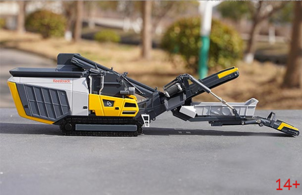 40272 Масштабная модель дробилка Keestrack R3 в масштабе 1:50 литье под давлением
