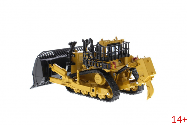 85637 Масштабная модель Бульдозер Cat D11 с 2 отвалами и задними рыхлителями в масштабе 1:64