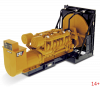 85100C Масштабная модель Cat 3516B генератор с двигателем 1:25 | Бизнес-подарок строителям | Коллекционная модель спецтехники