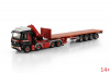 410320 Масштабная модель Низкорамный кран-манипулятор MERCEDES-BENZ AROCS MP4 2.300MM COMPACT SPACE 8X4 в масштабе 1 50