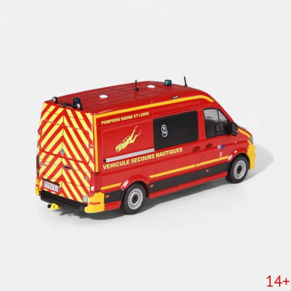 ODEON143-1  Масштабная модель Volkswagen Crafter L2H2 в масштабе 1 43