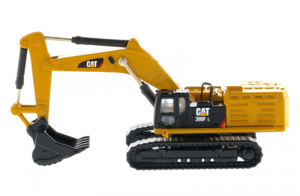 85537 Масштабная модель Cat 390F L гидравлический экскаватор, на блестящей подставке в масштабе 1:125